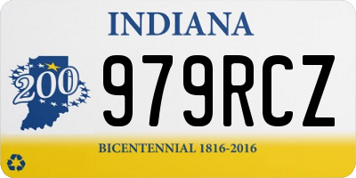 IN license plate 979RCZ