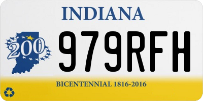 IN license plate 979RFH