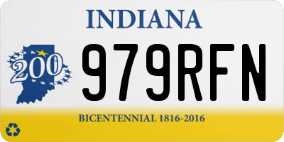 IN license plate 979RFN
