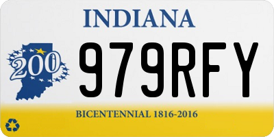 IN license plate 979RFY