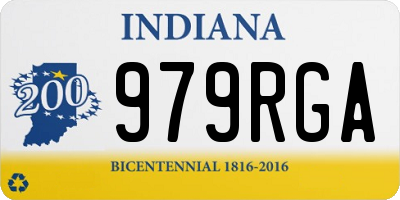 IN license plate 979RGA