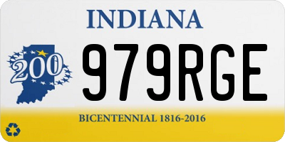 IN license plate 979RGE