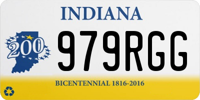 IN license plate 979RGG