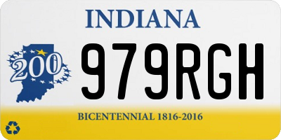 IN license plate 979RGH