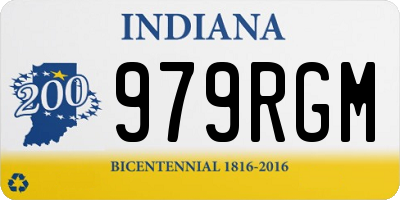 IN license plate 979RGM