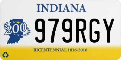 IN license plate 979RGY
