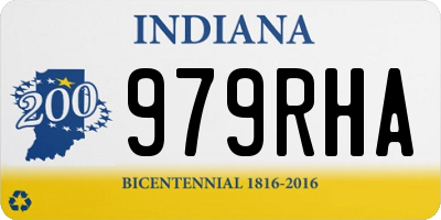 IN license plate 979RHA