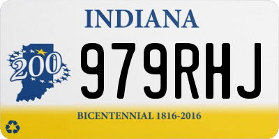 IN license plate 979RHJ