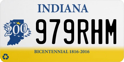 IN license plate 979RHM