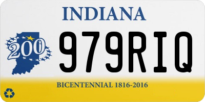 IN license plate 979RIQ