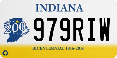 IN license plate 979RIW