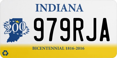 IN license plate 979RJA