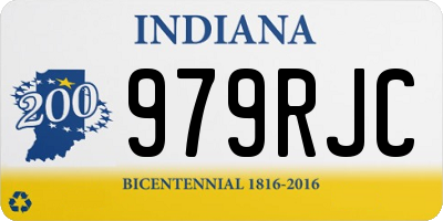 IN license plate 979RJC