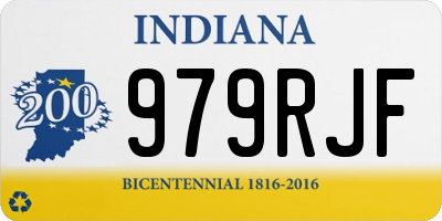IN license plate 979RJF