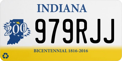 IN license plate 979RJJ