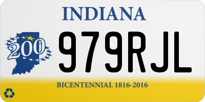 IN license plate 979RJL