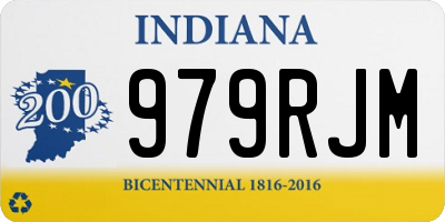 IN license plate 979RJM