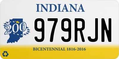 IN license plate 979RJN