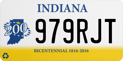 IN license plate 979RJT