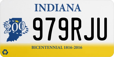 IN license plate 979RJU