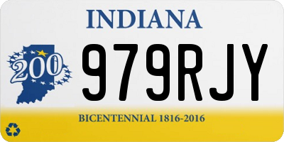 IN license plate 979RJY