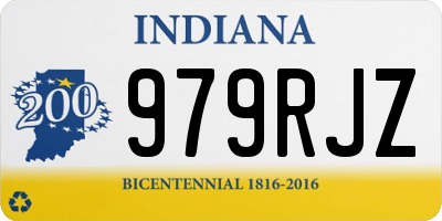 IN license plate 979RJZ