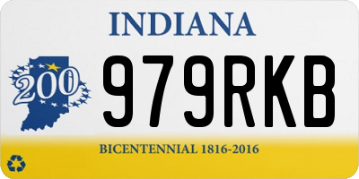 IN license plate 979RKB