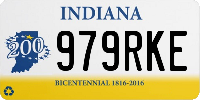 IN license plate 979RKE