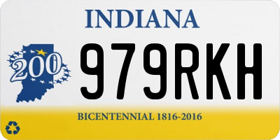 IN license plate 979RKH