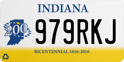 IN license plate 979RKJ