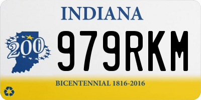 IN license plate 979RKM