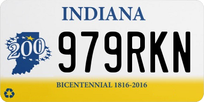 IN license plate 979RKN