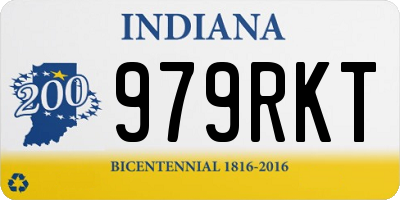 IN license plate 979RKT