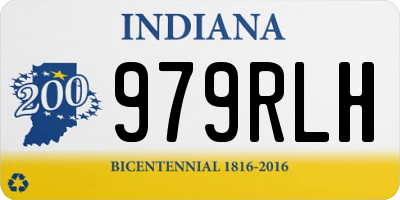 IN license plate 979RLH