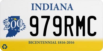IN license plate 979RMC