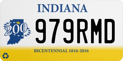 IN license plate 979RMD
