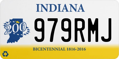 IN license plate 979RMJ