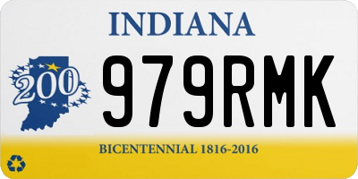 IN license plate 979RMK