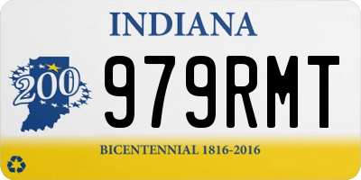 IN license plate 979RMT