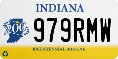 IN license plate 979RMW