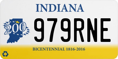 IN license plate 979RNE