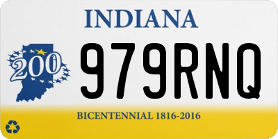 IN license plate 979RNQ