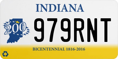 IN license plate 979RNT