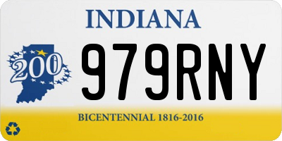 IN license plate 979RNY