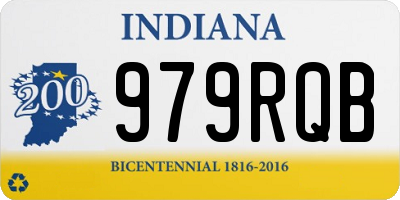 IN license plate 979RQB
