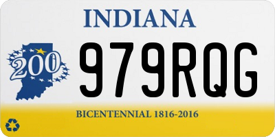 IN license plate 979RQG
