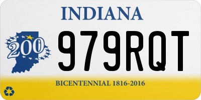 IN license plate 979RQT