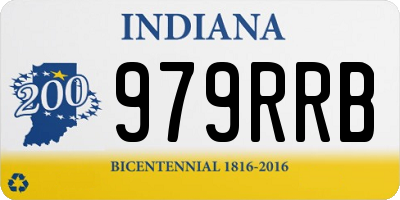 IN license plate 979RRB