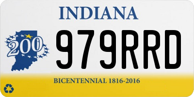 IN license plate 979RRD