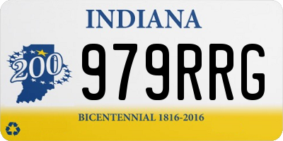 IN license plate 979RRG
